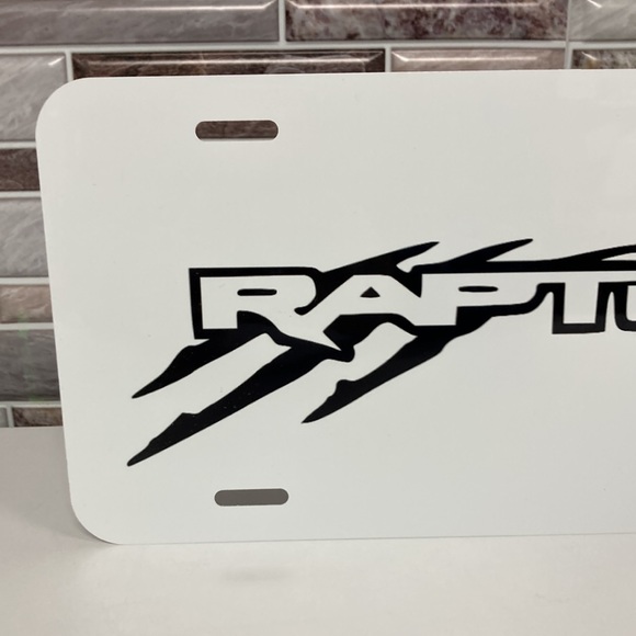 Ford Raptor License Plate - Picture 2 of 5